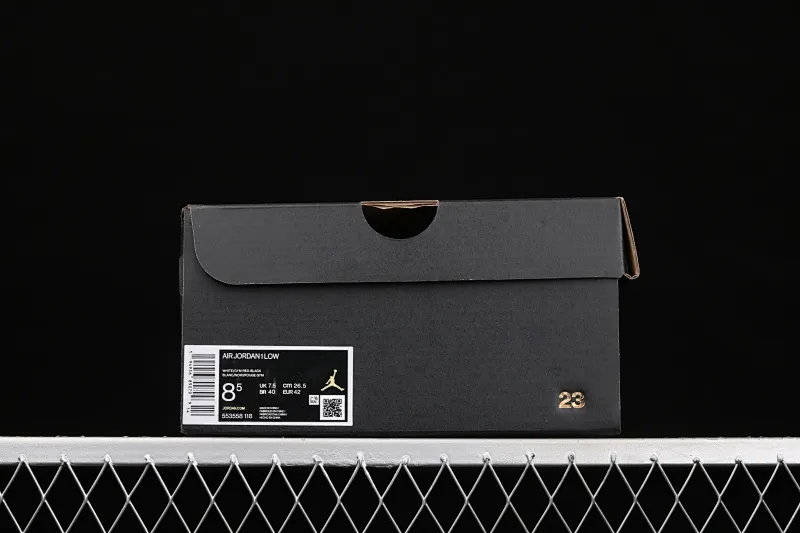 All categories Air Jordan Jordan series basketball shoes Air Jordan 1 Low G version pure original Air Jordan 1 Low AJ1 Joe 1 white black red cultural and leisure sports sneakers 553558-118